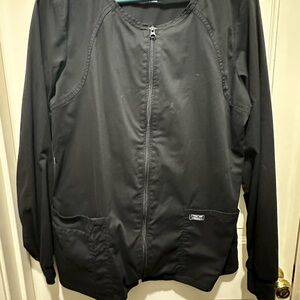 Cherokee Black Zip-Up Jacket